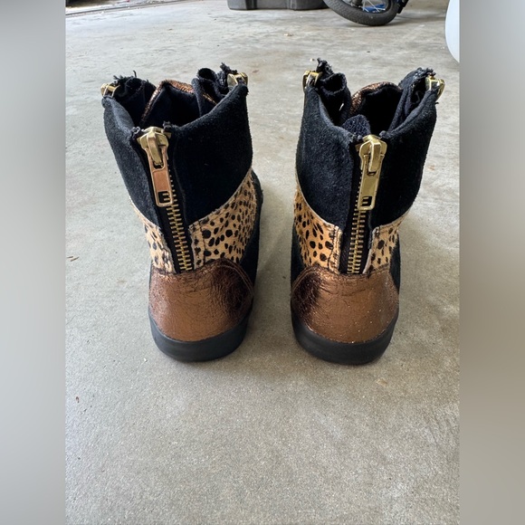 Betsey Johnson sneakers Nathan. - Leopard Multi Sneakers Calf Hair Leather - Picture 2 of 7